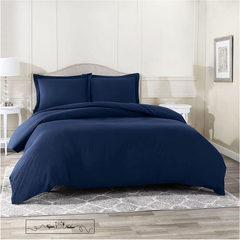 سرویس روتختی کاوری طرح بیسیک سرمه ای کد 101200