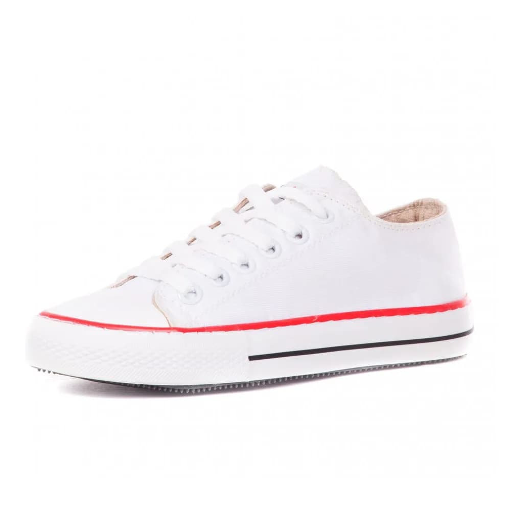 آلستار ساق کوتاه سفید ردلاین