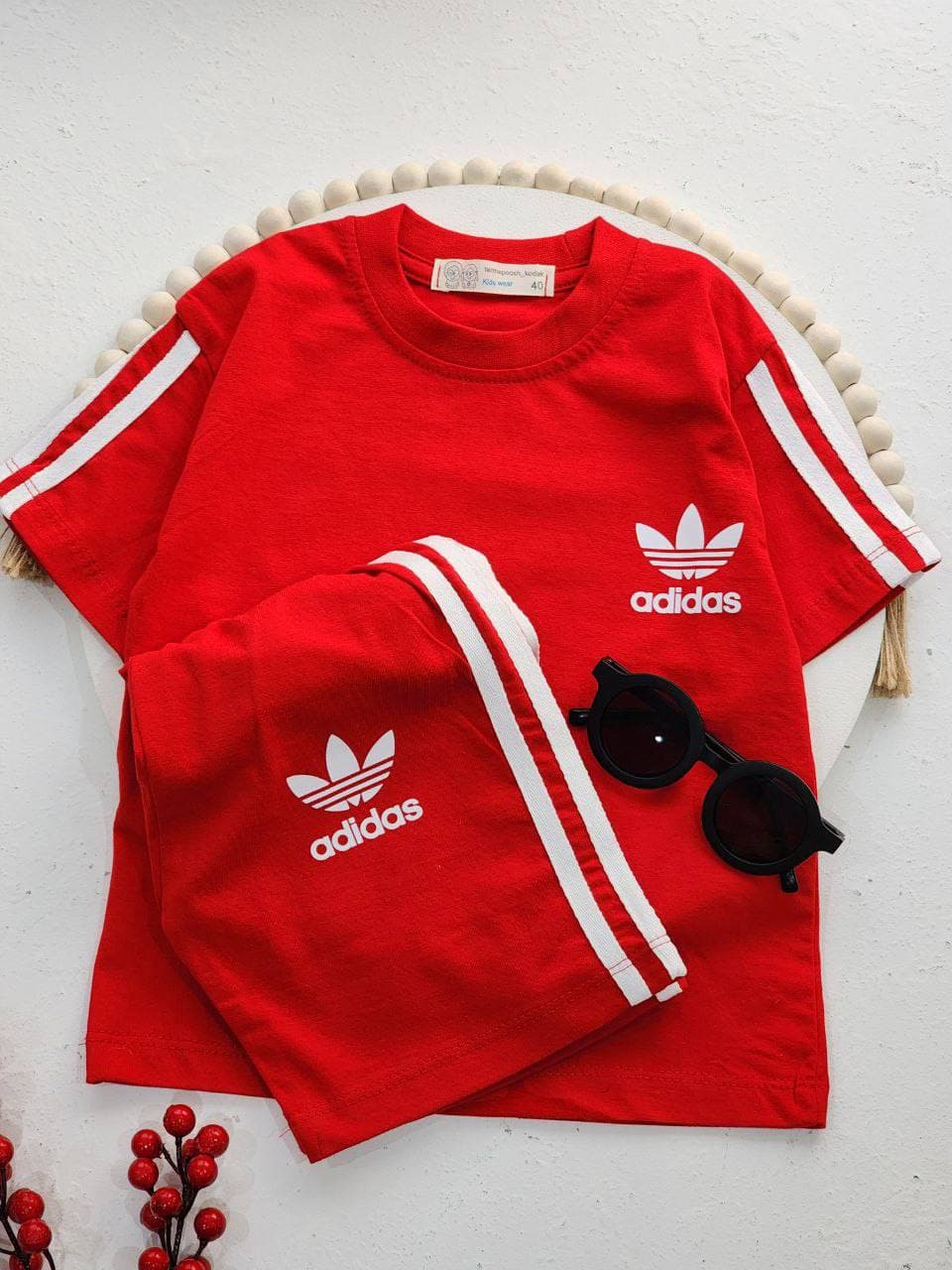 ست تیشرت و شلوارک آدیداس ترمه