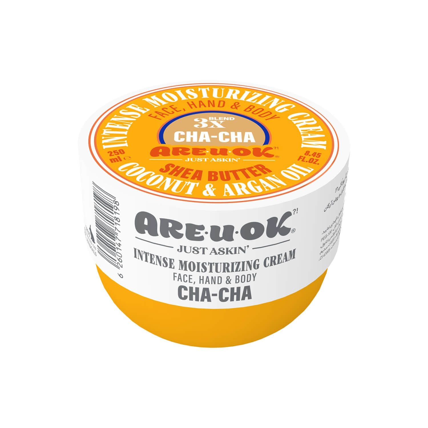 کرم مرطوب کننده قوی آر یو اکی مدل Cha Cha حجم 250 میلی لیتر