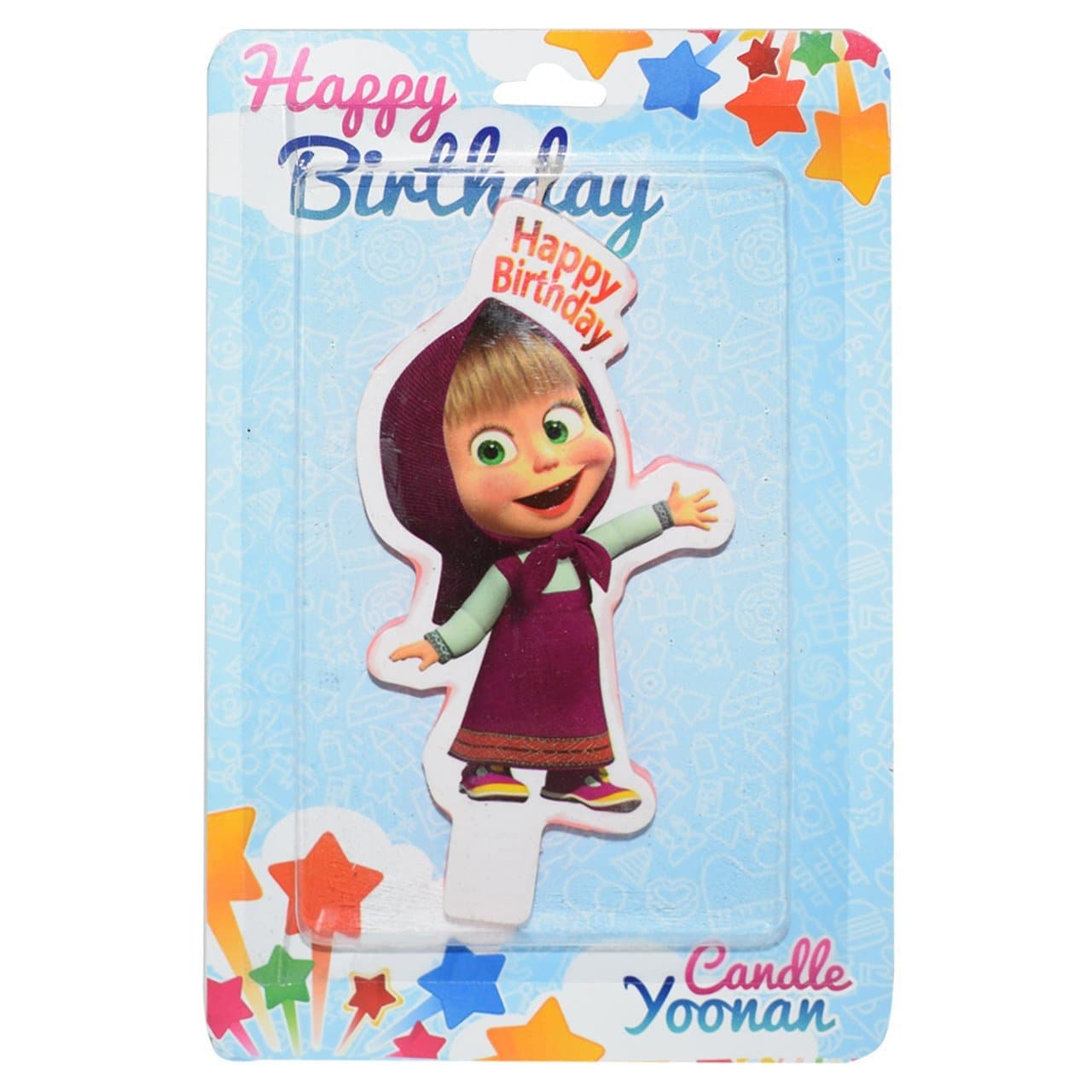 شمع تولد مدل Masha