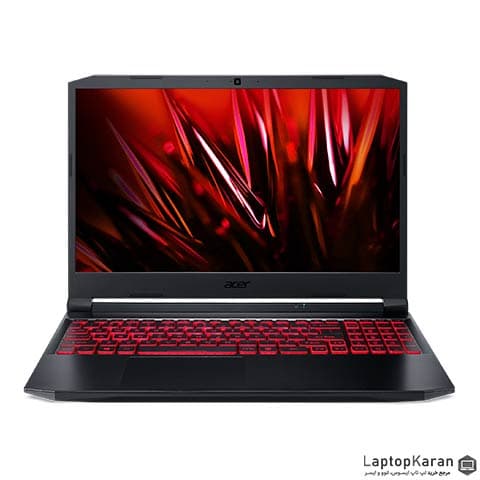 لپ تاپ ایسر مدل Nitro 5 AN515-45-R1ZU پردازنده R5(5600H) رم 8GB حافظه 256GB SSD گرافیک 4GB 3050