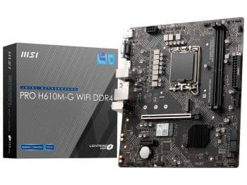 مادربرد ام اس آی مدل PRO H610M-G WIFI DDR4
