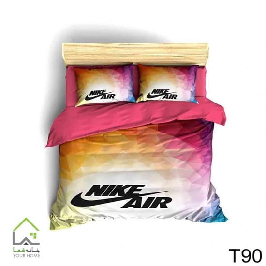 روتختی تک نفره چهار تکه سه بعدی نایکی