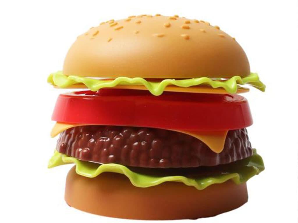 همبرگر ساختنی اسباب بازی