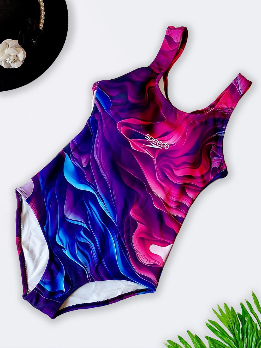 مایو زنانه اسلیپ بسیار شیک خاص مدل بند پشت قهرمانی اسپیدو ( Speedo ) کاپدار