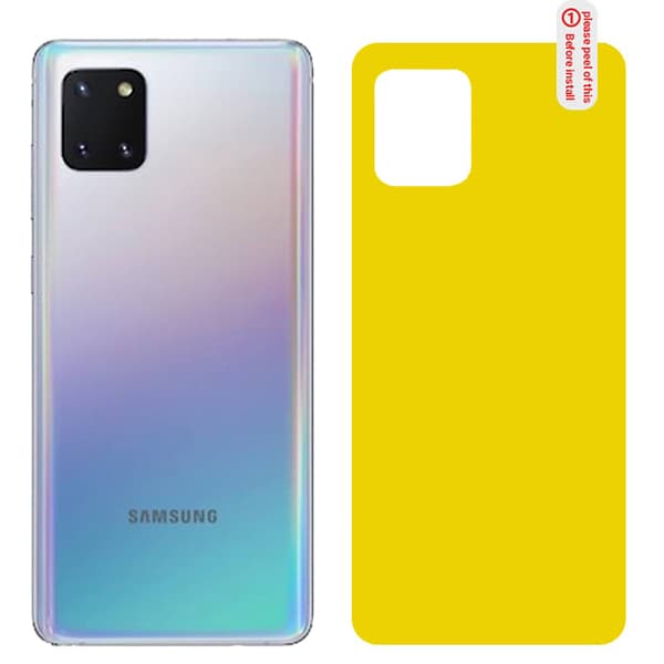 لیبل نانو پشت سامسونگ Note 10 Lite