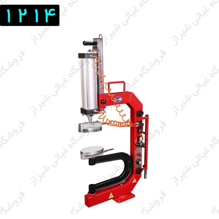 دستگاه آپارات لاستیک کامیونی پنوماتیک تایمردار 3قالب تیران نوین