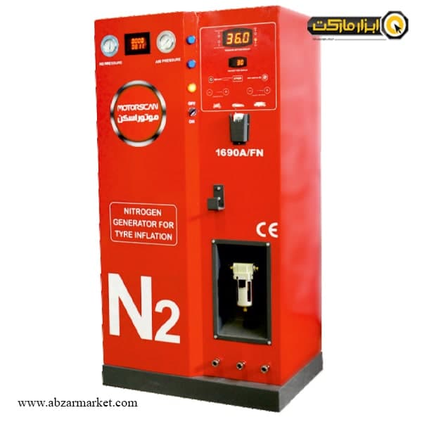 مولد باد نیتروژن دیجیتال موتور اسکان اتوماتیک مدل 1690A/FN