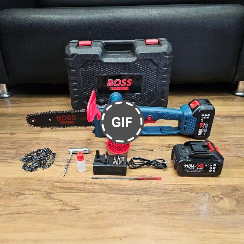 اره زنجیری شارژی ۲۵ سانت براشلس باس مدل Ch25