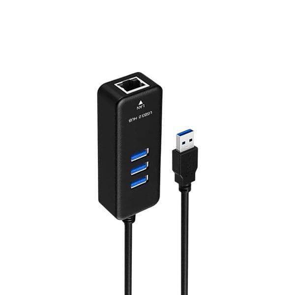هاب 3 پورت LAN/USB3.0