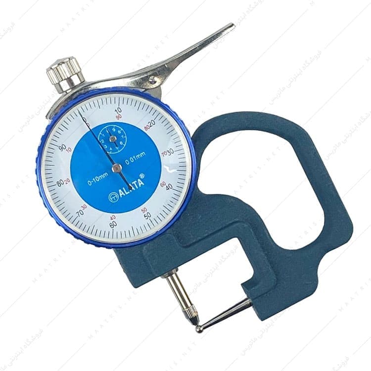 ضخامت سنج تیوپی 0-10 دقت 0.01 برند آلاتا