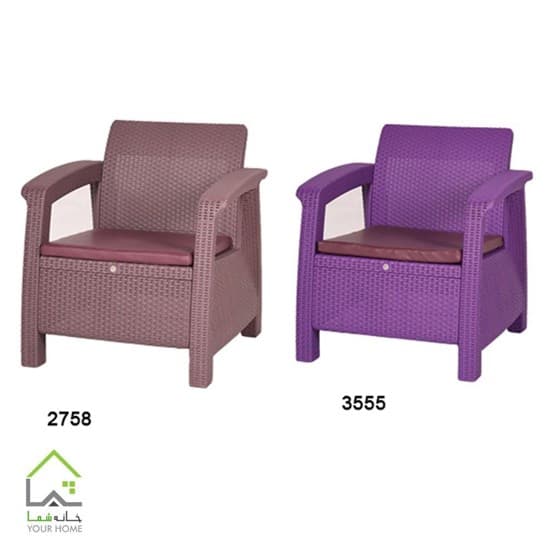 مبل حصیری یک نفره