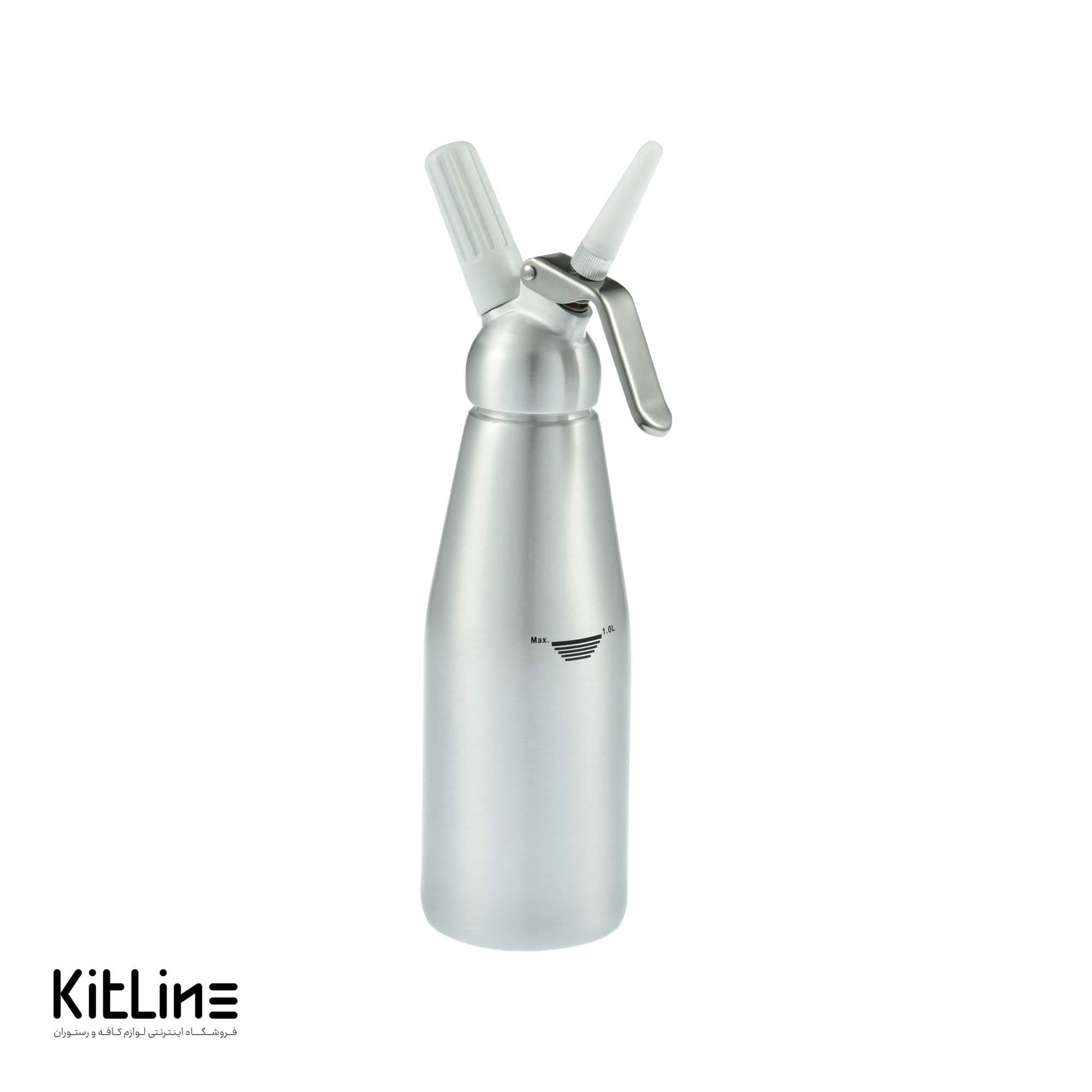 گل خامه زن دستی استیل ۱ لیتری