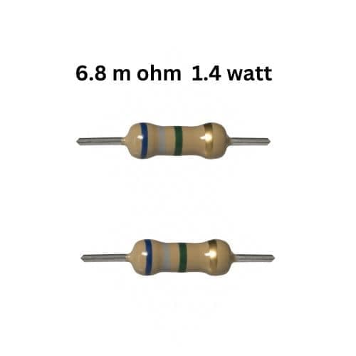 مقاومت ۶.۸ مگا اهم ۱.۴ وات