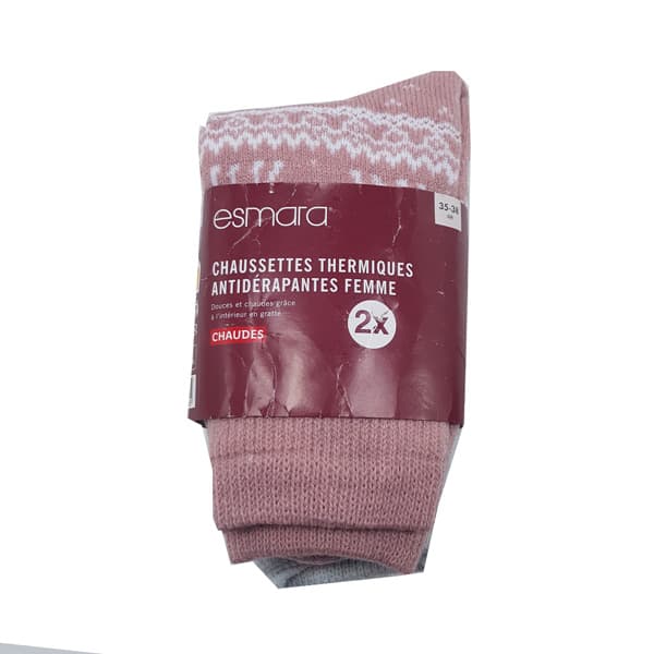 جوراب بافت زنانه (پک 2 عددی) برند اسمارا کد b2250