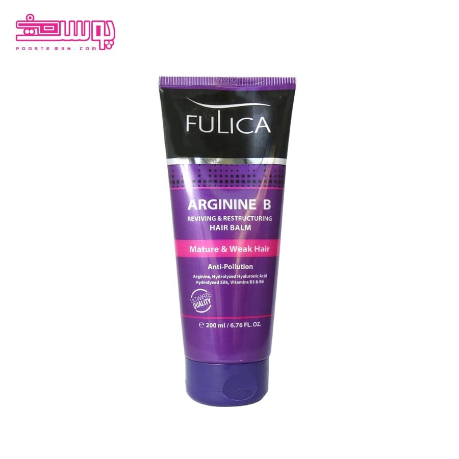 بالم مو نرم کننده فولیکا مدل آرژنین بی حجم 200ml