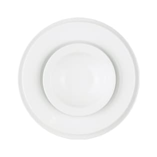 سرویس چینی 28 پارچه غذاخوری سفید