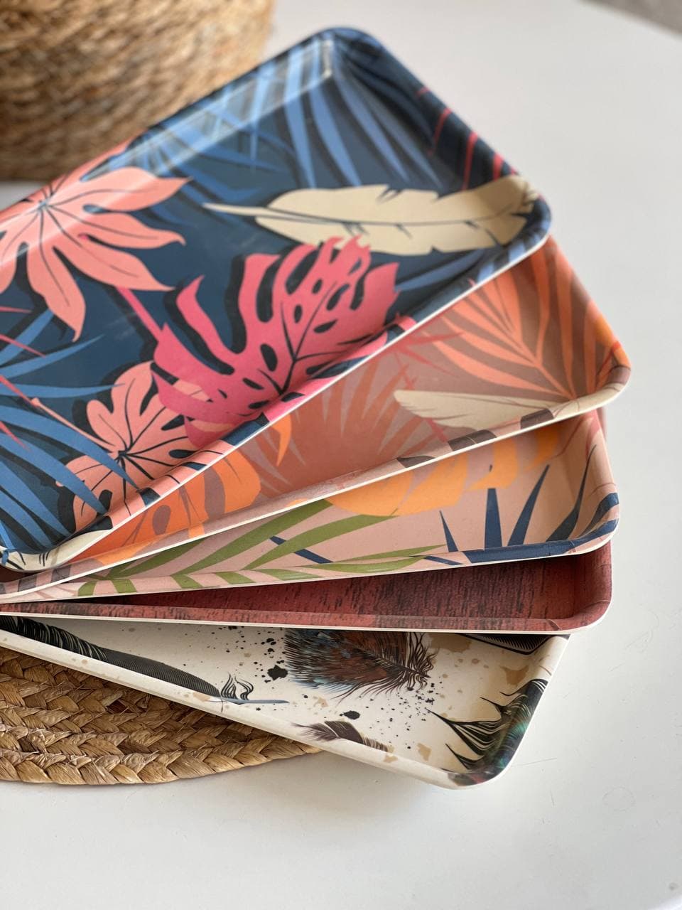 سینی رولتی الیاف بامبو