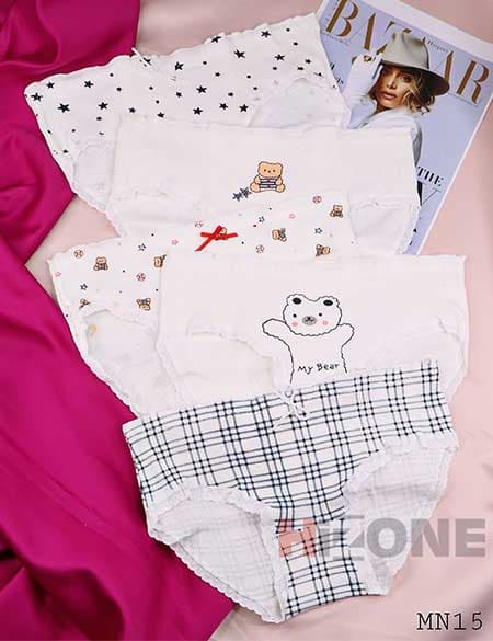 شورت نخی اسلیپ مدل ستاره سیاه