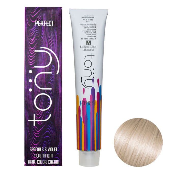 رنگ مو تونی سری سوپر بلوند شماره 1068 حجم 100 میلی لیتر رنگ روشن کننده قوس و قزح