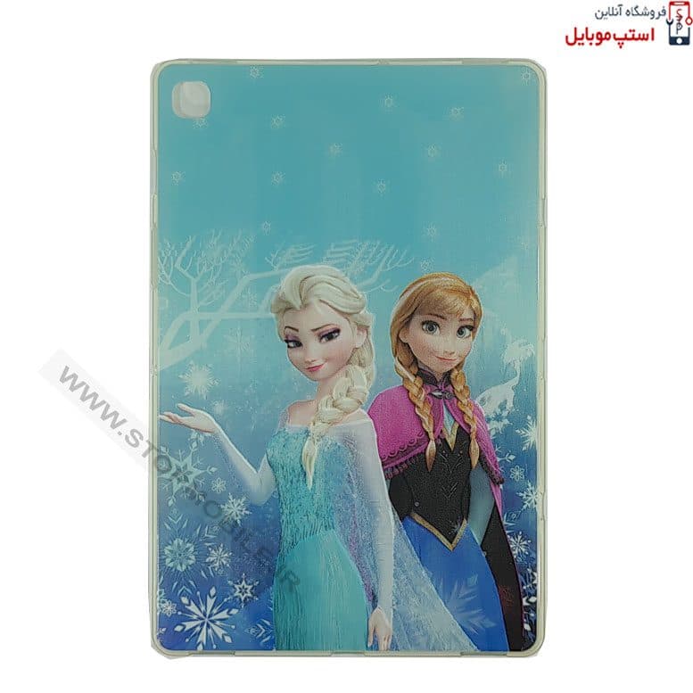 قاب طرح دار تبلت سامسونگ Tab S5E SM-T720 / T725 طرح آنا و السا