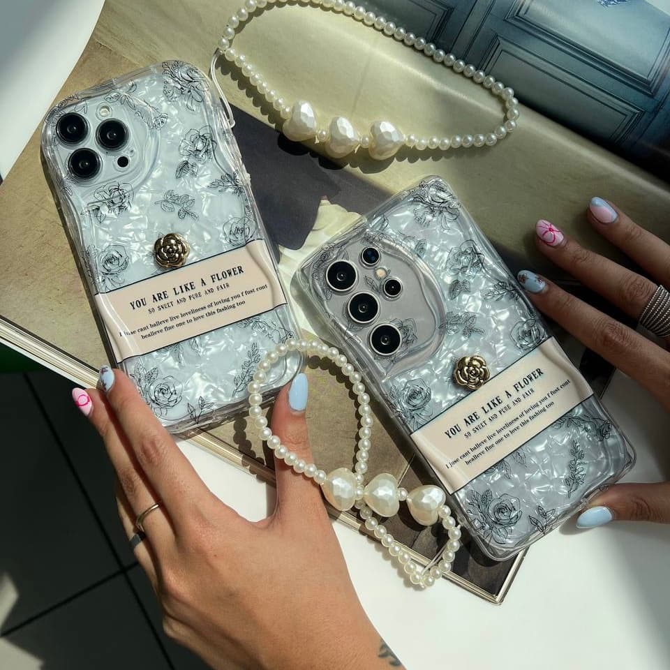قاب you are like a flower همراه با برگه شاین و بند دستی (آیفون سامسونگ شیائومی)