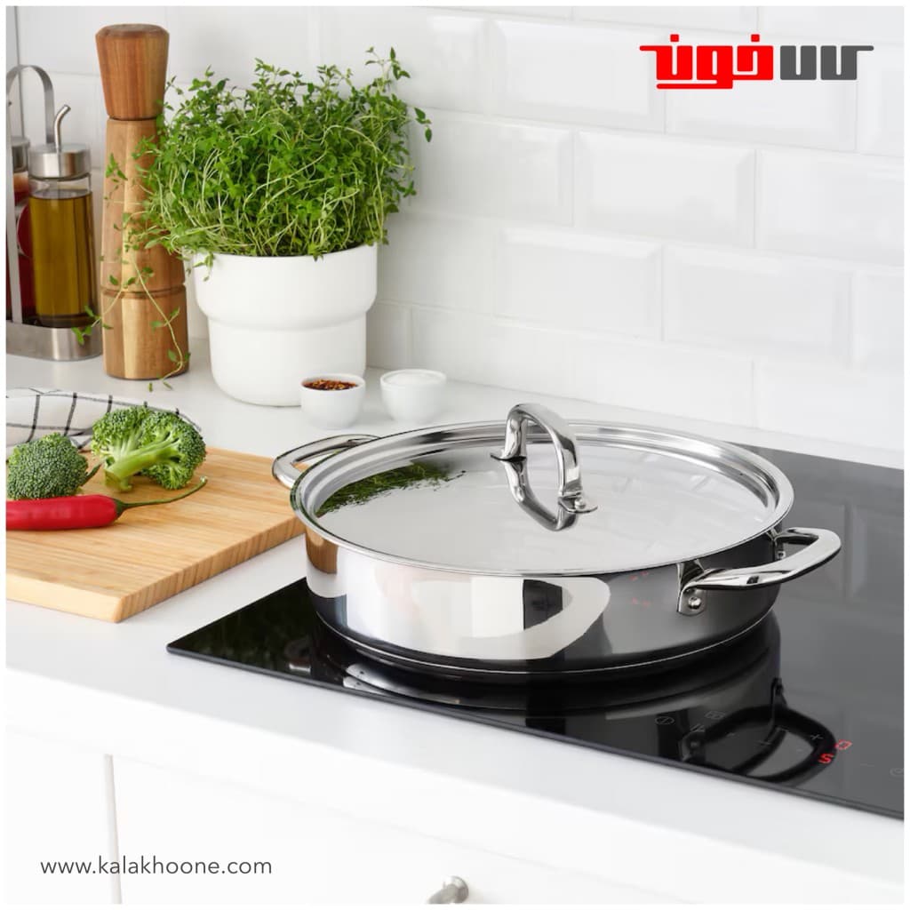 تابه استنلس استیل ایکیا مدل IKEA 365+