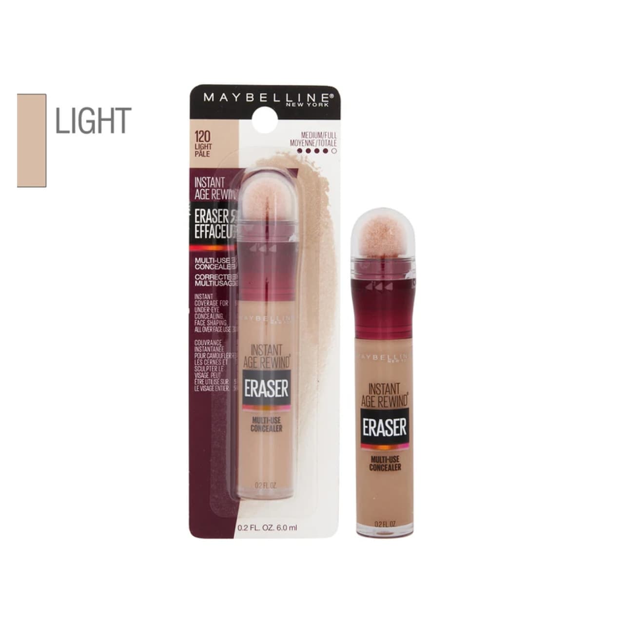 کانسیلر میبلین سری Instant Anti-Age Eraser شماره 01