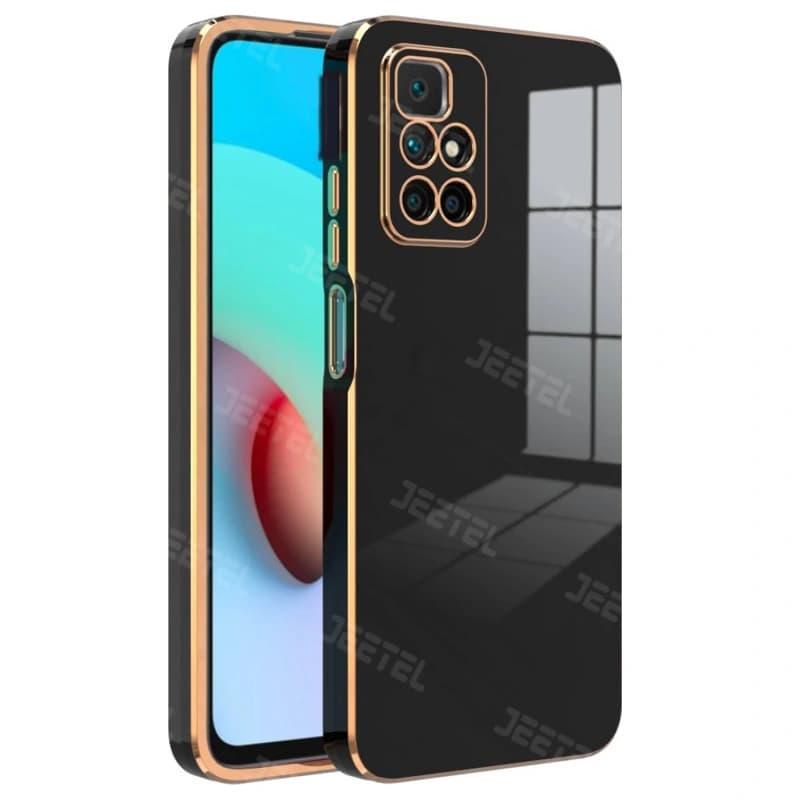 کاور مای کیس گلدلاین برای Xiaomi Redmi 10 / 10 Prime (الکتروپلیتینگ 6D اورجینال)