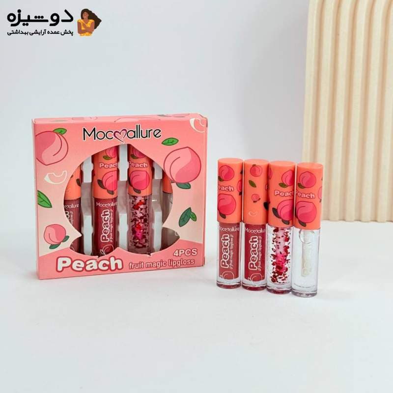 پک 4 عددی برق لب و رژلب 774 موکالر Mocallure