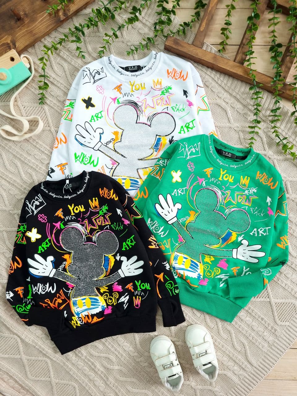 بلوز کرکی میکی نگینی