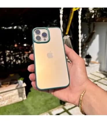 قاب پشت شفاف crystal case آیفون iPhone 12/12 PRO