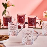 ست لیوان چای خوری 6 پارچه کاراجا خلیج 195 میلی