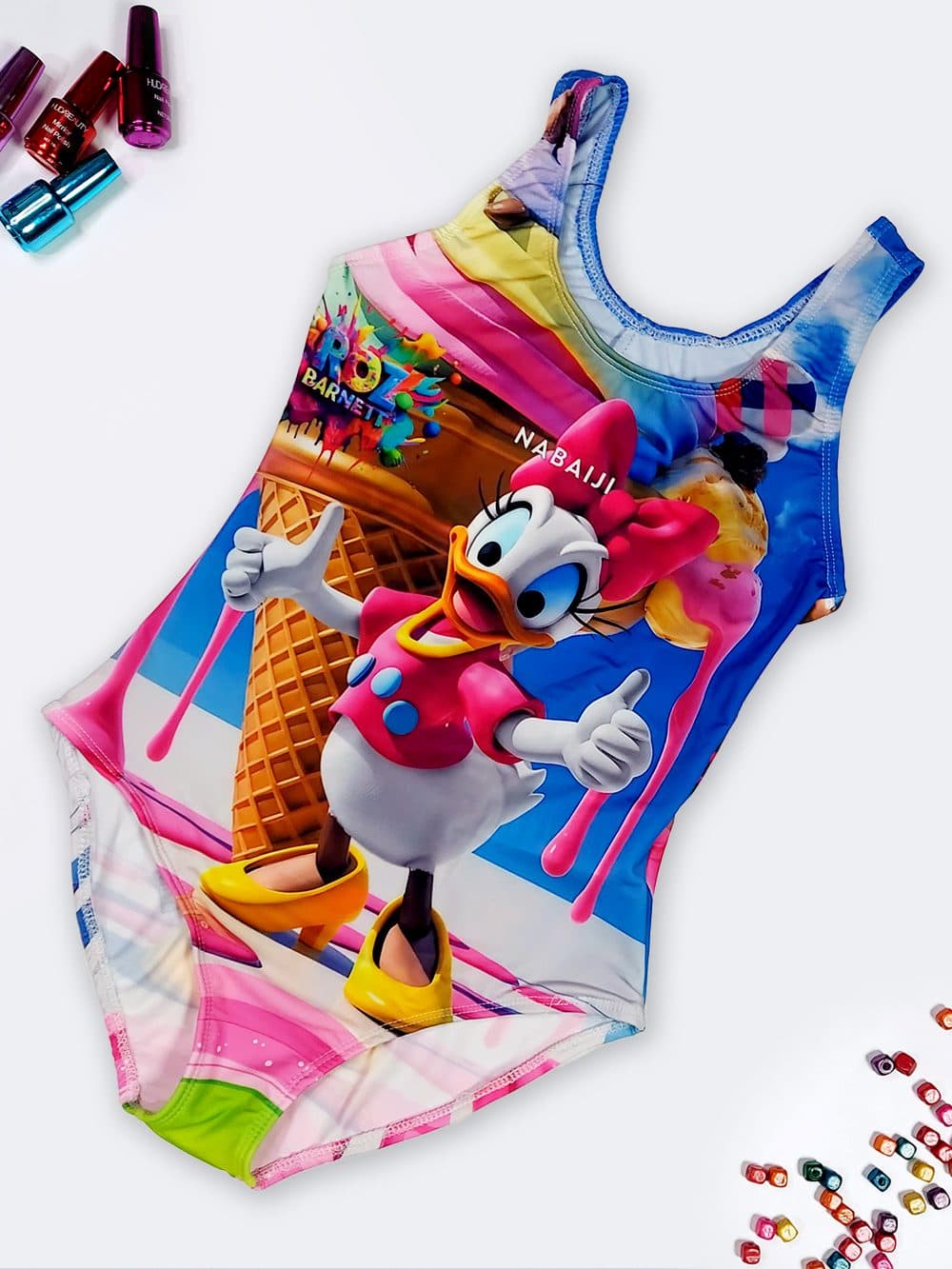 مایو دخترانه نوجوان ( تینیجر ) پشت قهرمانی اسلیپ نابایجی ( Nabaiji ) ضد کلر