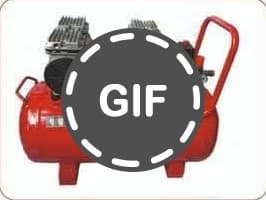 کمپرسور باد بی صدا 50 لیتری دو موتوره ریناس