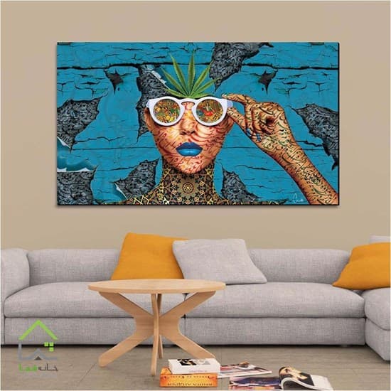 تابلو دیواری مدرن دکوری طرح ویژن