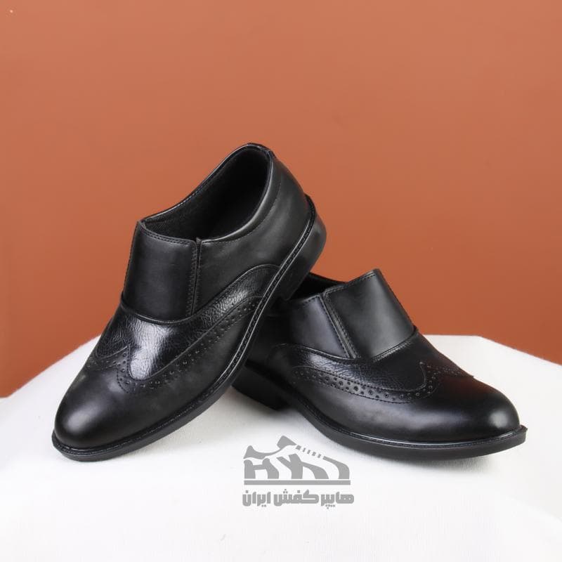 کفش رسمی مردانه بغل کش هشت ترک