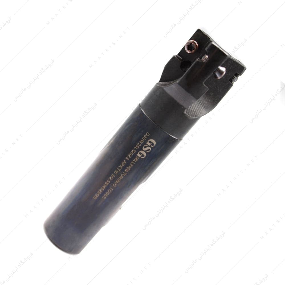 فرز الماس خور قطر 30 طول 120 کد D30 W25 Z3 L120 APKT16 برند GSG