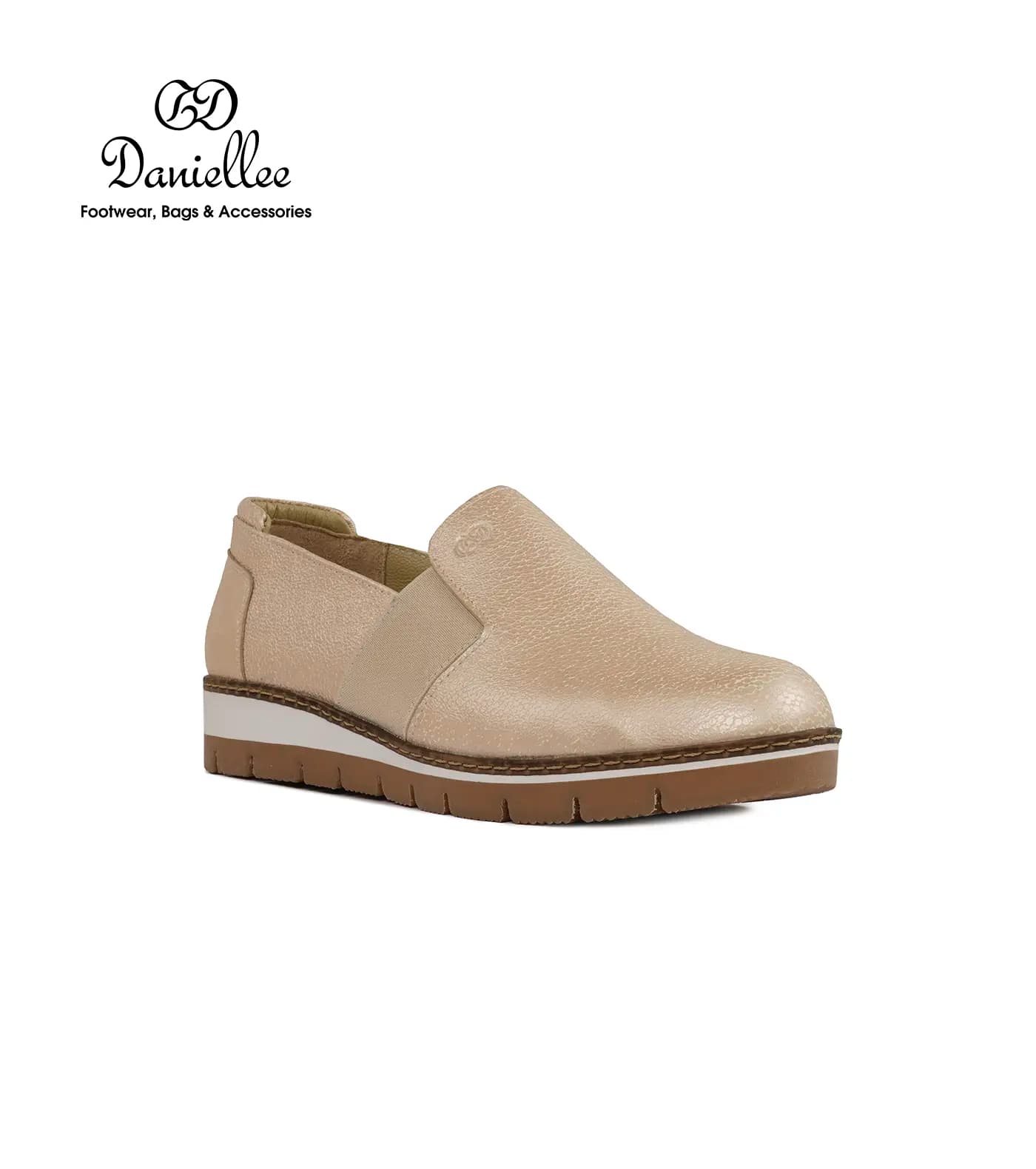 کفش چرمی روزمره زنانه Atrisa Slipon Side