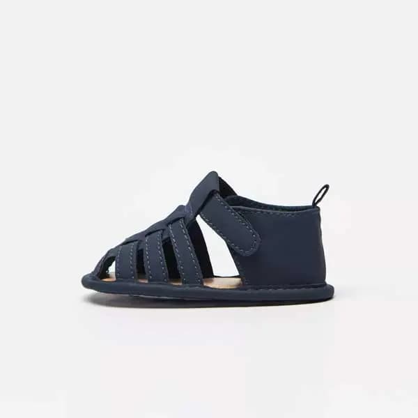 صندل جیر نوزاد برند مکس مدل Strappy