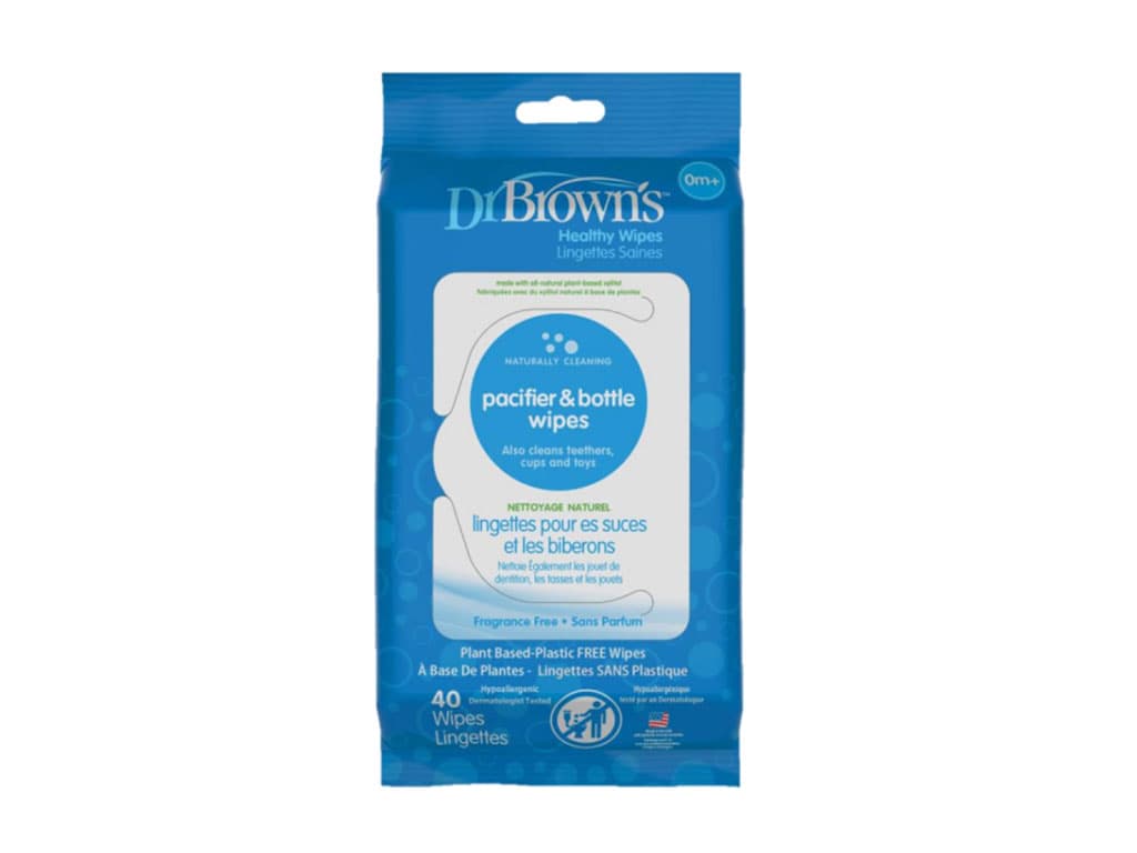 دستمال استریل نوزادی 40 عددی دکتر براون dr browns