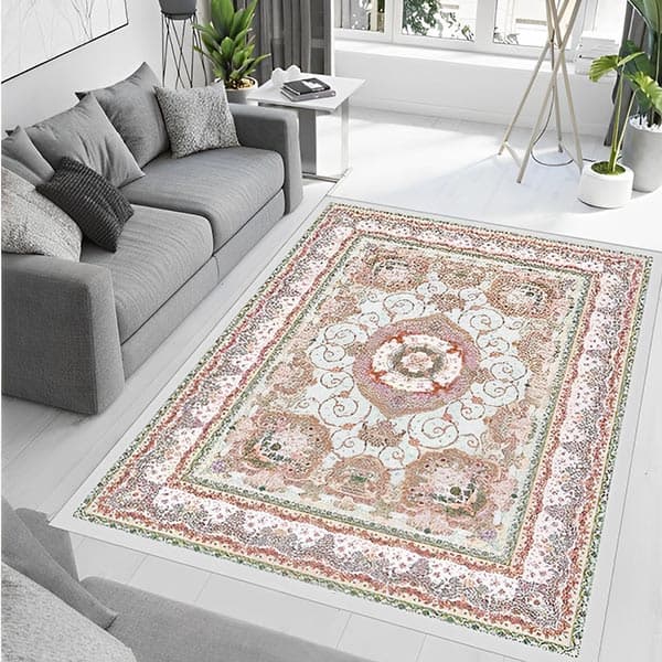 کاور فرش مخمل نگین ترمه مدل 366