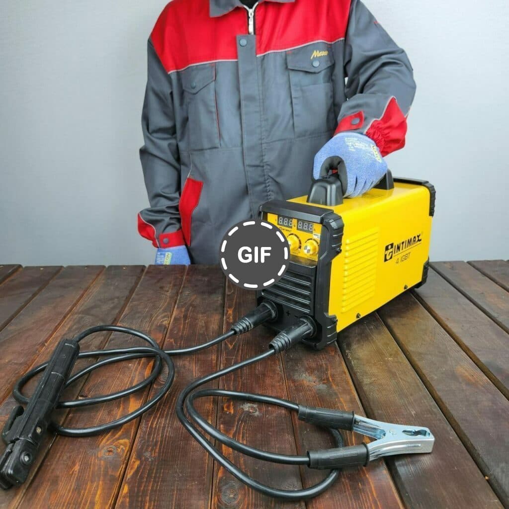 اینورتر جوشکاری ۴١۵ آمپر سه ولوم تمام صنعتی اینتیمکس مدل MMA-415 Super