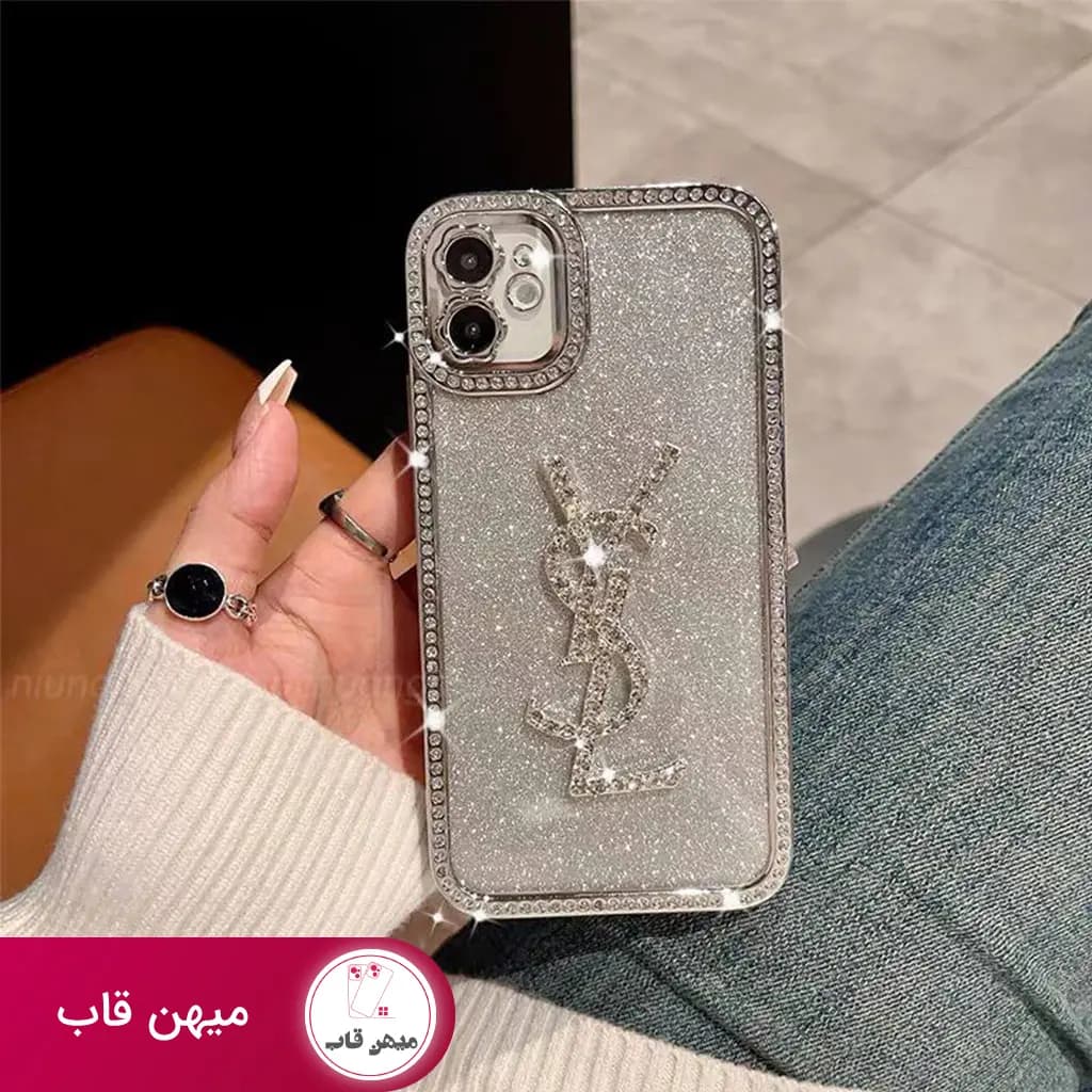 قاب گوشی آیفون YSL (الماس) diamond - کد (۳۴۰۲۰)