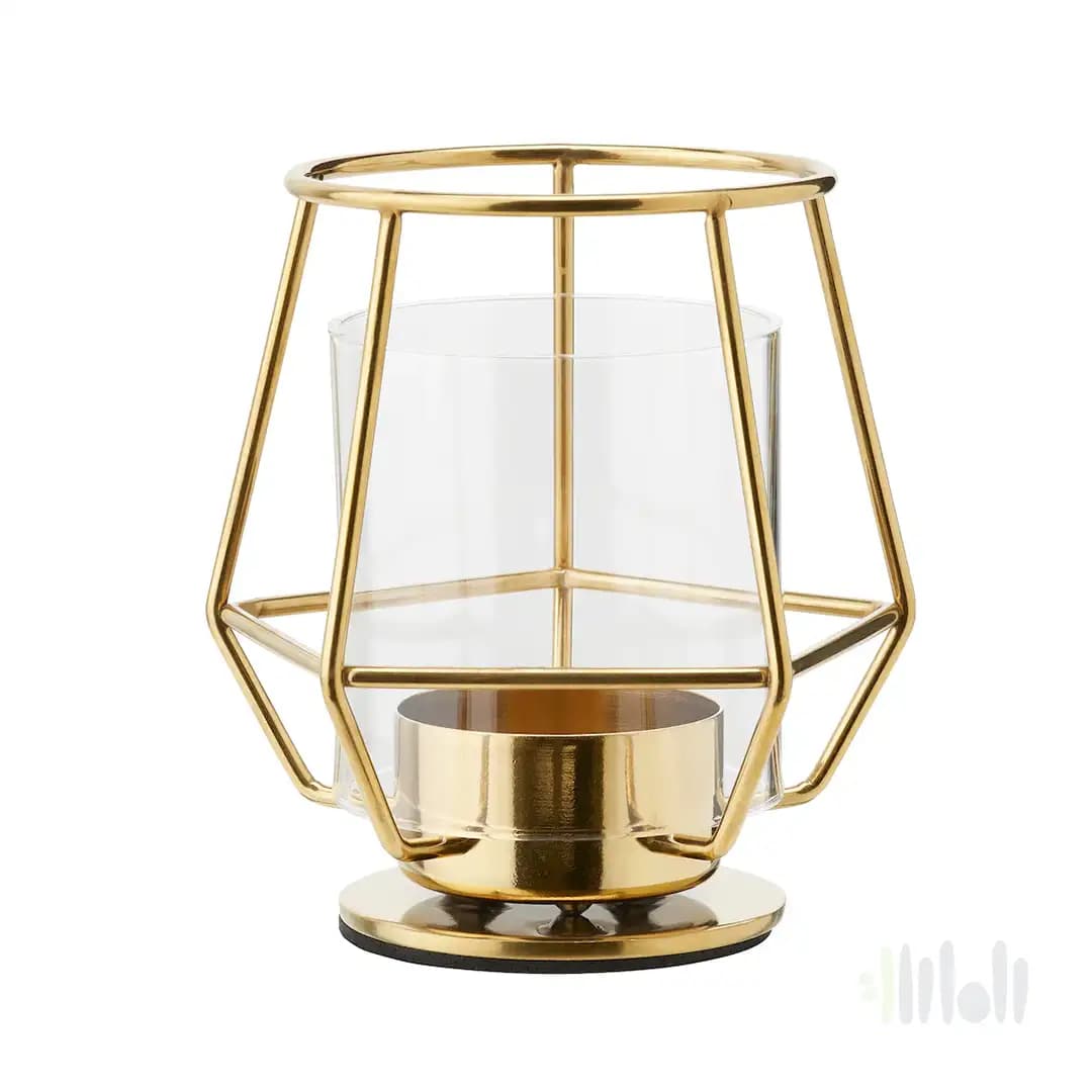 جا شمعی طلایی ایکیا مدل PÄRLBAND