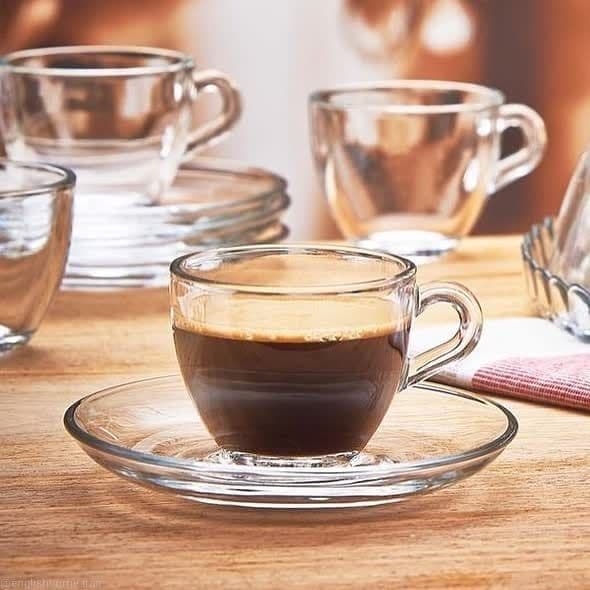 فنجان پاشاباغچه طرح بیسیک بسته ۶ عددی