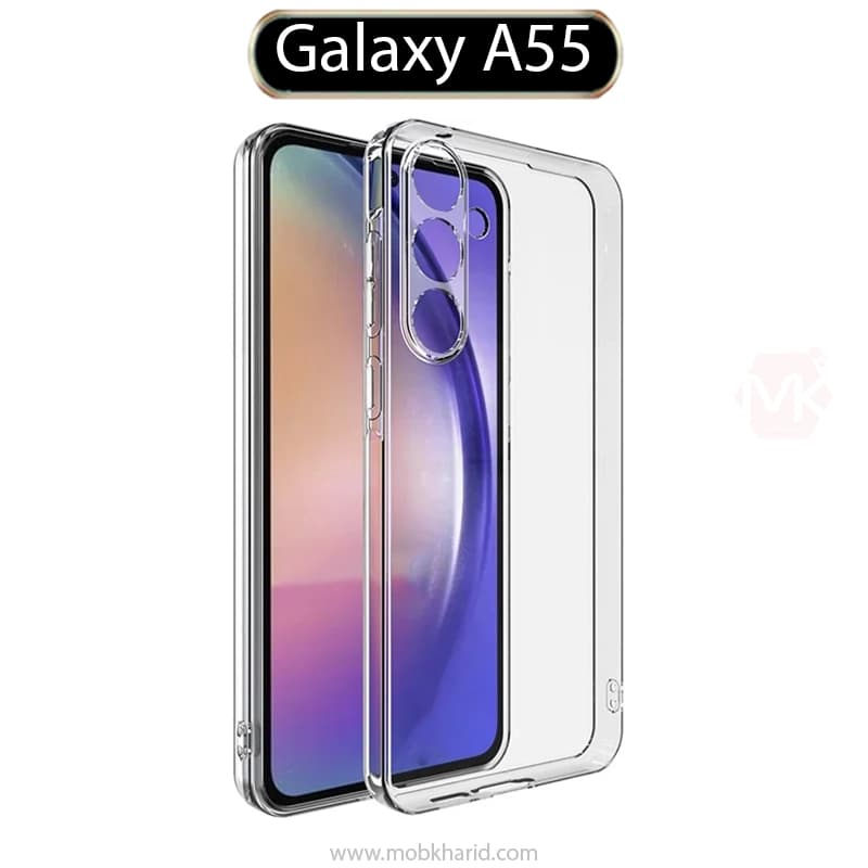 قاب محافظ شفاف Liquid Crystal Back Cover | Galaxy A55