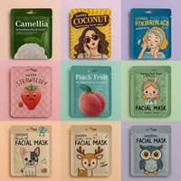 پک ۹ عددی ماسک ورقه ای آبرسان قوی پوست