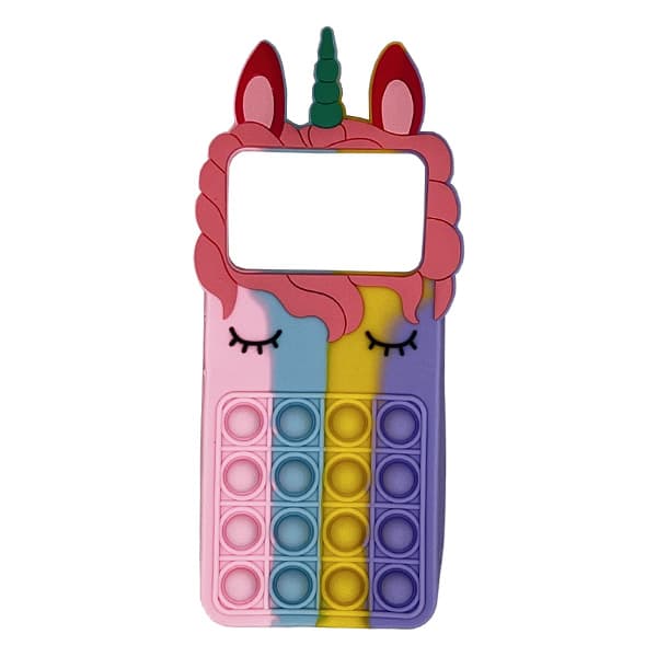 قاب ژله ای عروسکی یونیکورن شیائومی Poco M4 Pro – صورتی